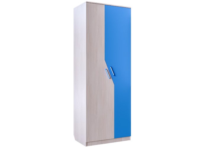 Шкаф для одежды  Скейт -5  (бодега св.+синий) Газизов