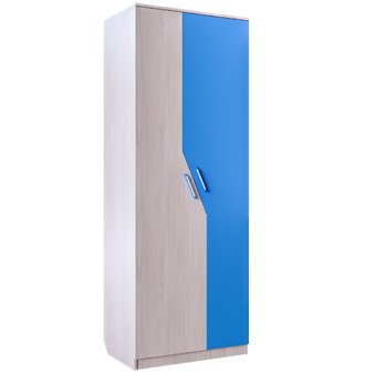 Шкаф для одежды  Скейт -5  (бодега св.+синий) Газизов