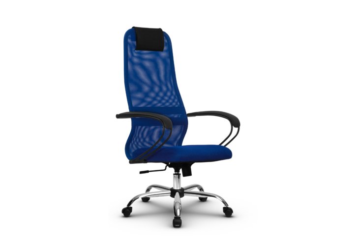 Кресло МЕТТА ВP-8 Ch синий (Метта)